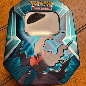 Pokemon TCG Darkrai Collector Tin 2024 Tyranitar Slaking Empty Storage Box